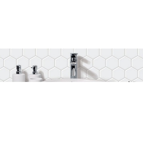 VINILO CERAMICO HEXA BLANCO