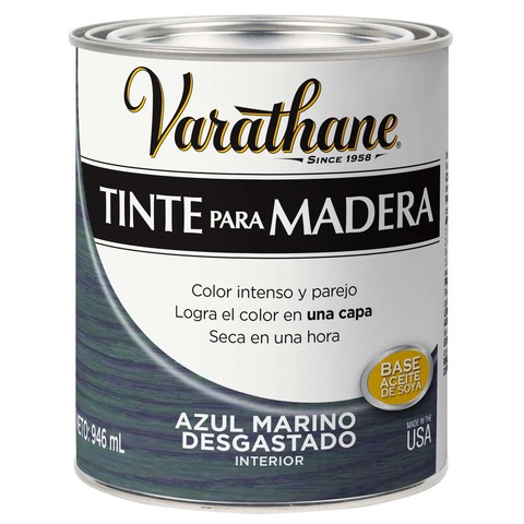 VARATHANE TINTE PARA MADERA COLORES DESGASTADOS